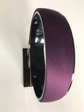 Load image into Gallery viewer, Headband Satin Covered 3cm Grape