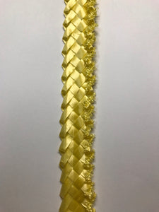 Vintage Swiss Crinoline & Straw Braid 3cm- Yellow Code 6