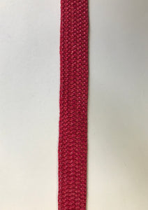 Bias - Fine Straw 1.5cm Wide Red