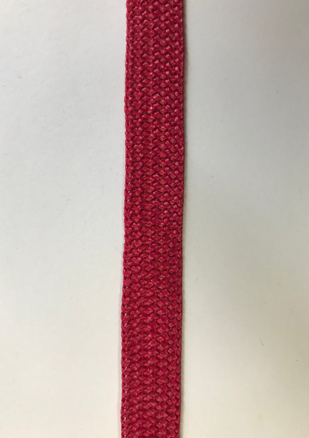 Bias - Fine Straw 1.5cm Wide Red