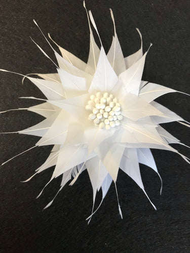 Feather Flower Miniature Spike EF1099 White