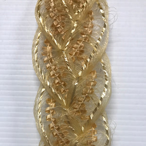 Vintage Swiss Crinoline Braid 4cm wide Code 101 Gold