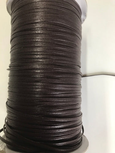 Tubing 3mm Dark Brown