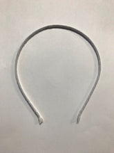 Load image into Gallery viewer, Metal Satin covered Head Band 5mm White