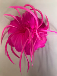 Feather Flower YX12081 Fluro Pink