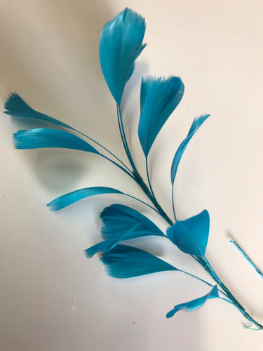 Feather Branch Turquoise