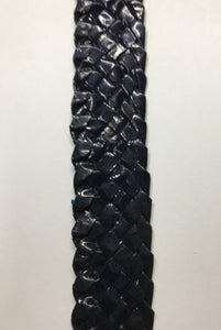 Straw Vintage (4 - 4.5cm wide) Black