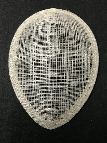 Sinnamay Base Teardrop 11cm x 14cm Cream