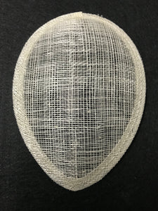 Sinnamay Base Teardrop 11cm x 14cm Cream