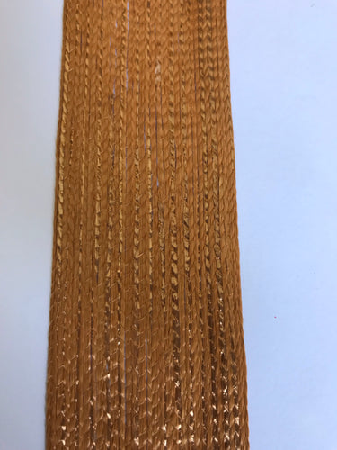 Crinoline Shiny Weave 5.5cm wide Tan