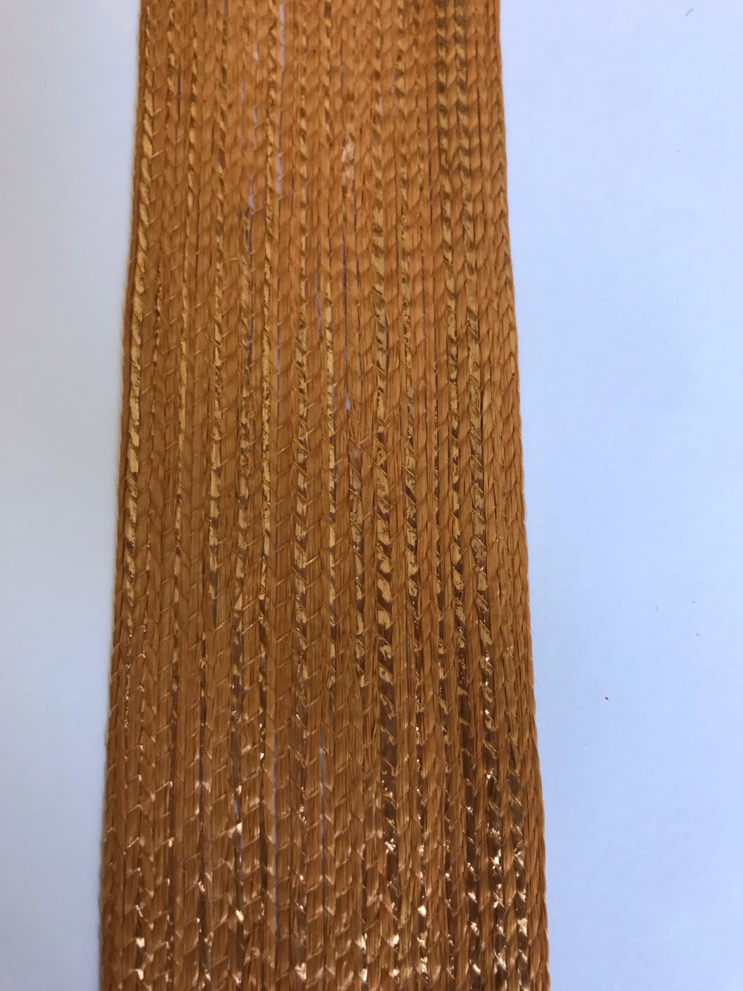 Crinoline Shiny Weave 5.5cm wide Tan