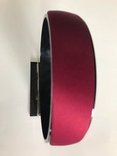 Load image into Gallery viewer, Headband Satin Covered 3cm Burgundy