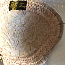 Load image into Gallery viewer, Stretch Straw &amp; Fabric Bias 2.5cm wide Very Pale Pink