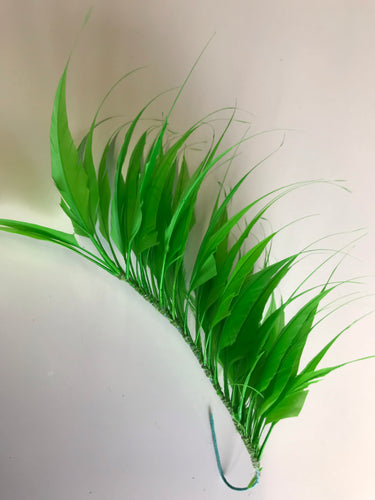 Feather Mount Spike Lime Green Code F201501