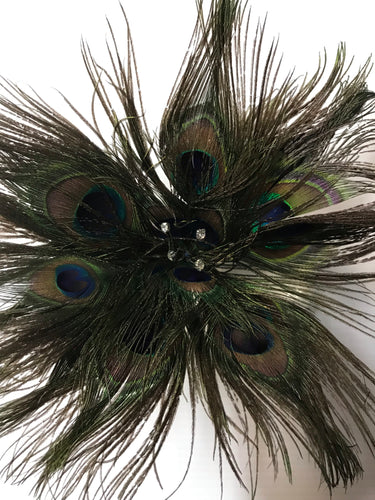 Feather Flower Peacock Eyes