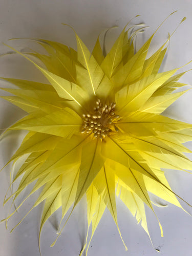 Feather Flower Spike EF1099 Yellow