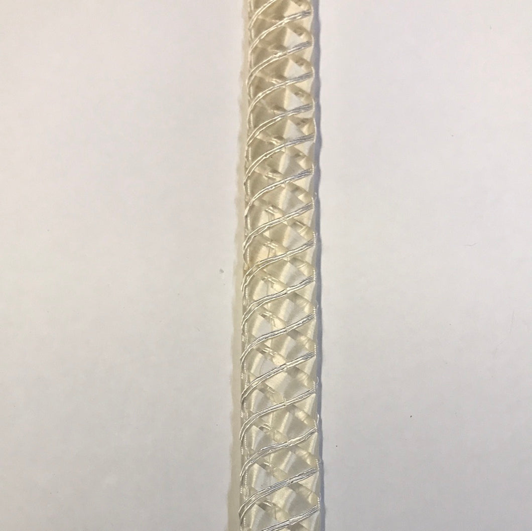 Braid Criss- Cross 1.5cm wide - Cream