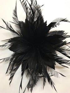 Feather Flower Goose F0029 Black