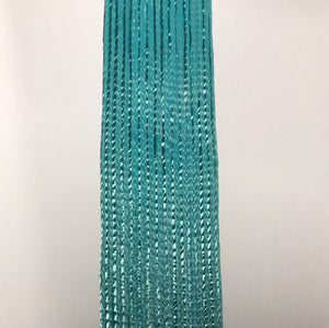 Crinoline Shiny Weave 5.5cm wide Turquoise