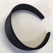 Load image into Gallery viewer, Headband VELVET 4cm wide Black