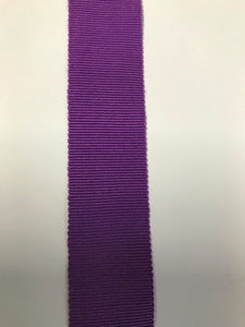 Petersham 2.5cm (1") wide Violet