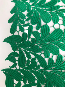 Lace - Guipure Fern Green - Code 15