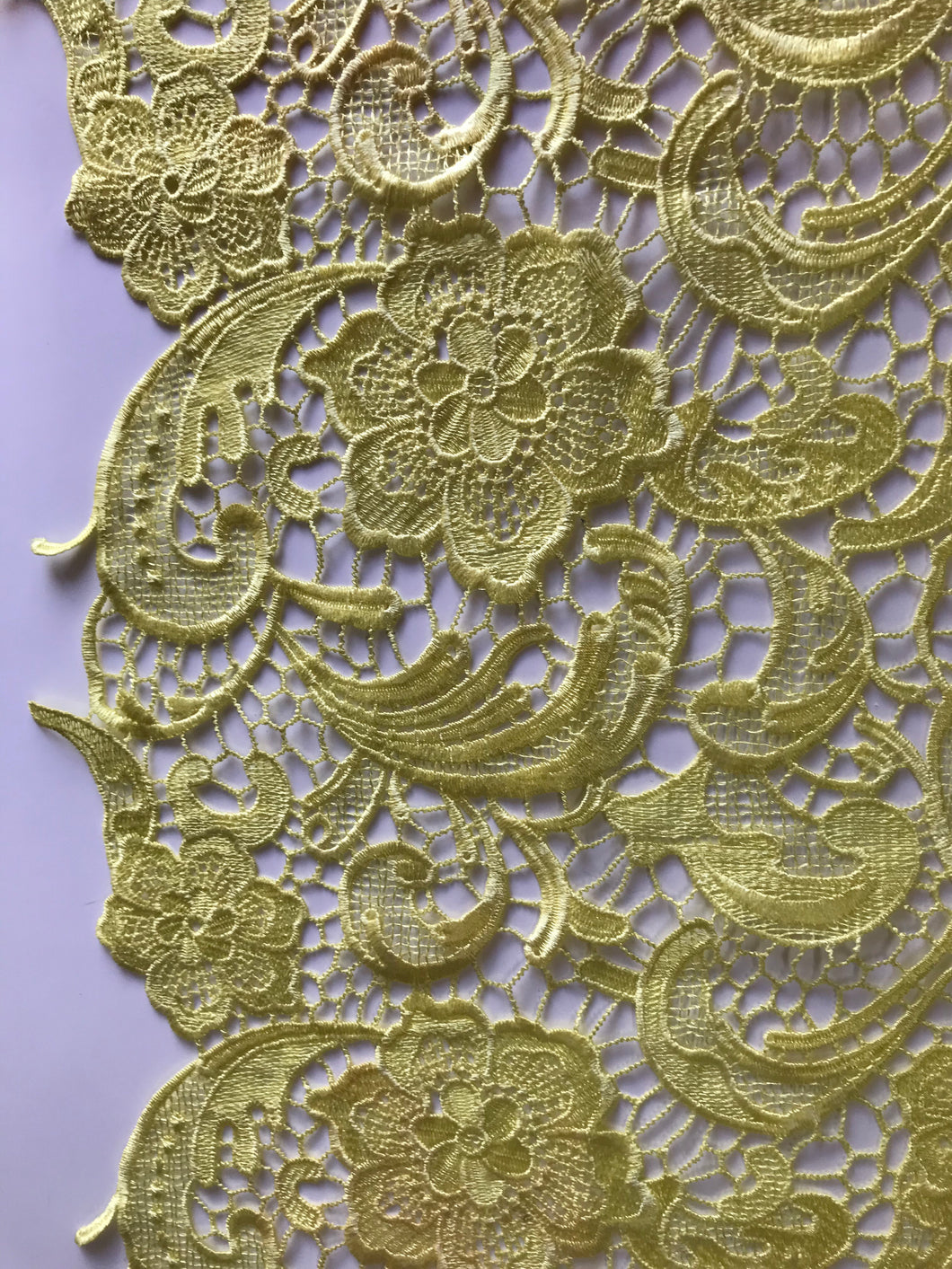 Lace - Guipure P/Yellow