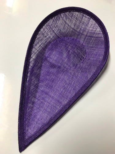 Sinnamay Large Teardrop Purple