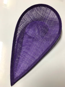 Sinnamay Large Teardrop Purple