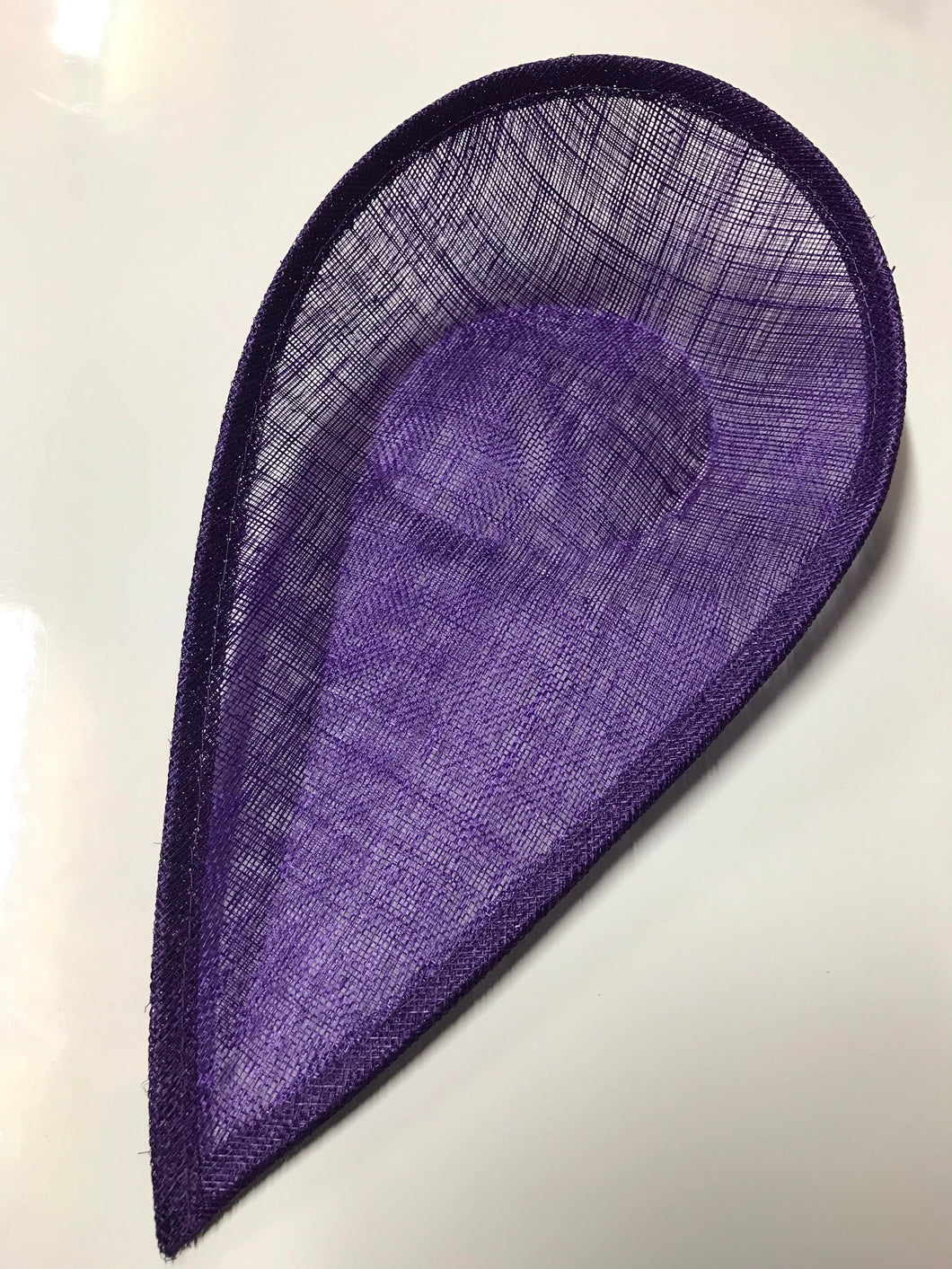 Sinnamay Large Teardrop Purple